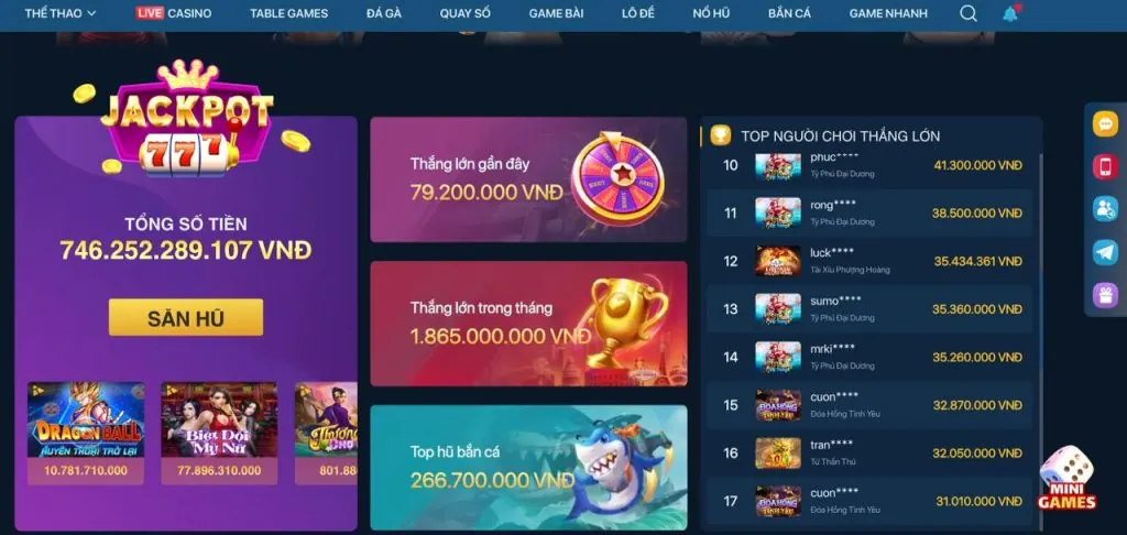 Tài Xỉu Live Casino